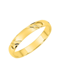 Alliance Homme en Or Jaune