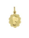 Médaille Vierge Or Jaune