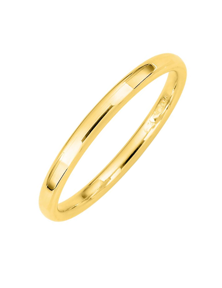 Alliance Homme Or Jaune