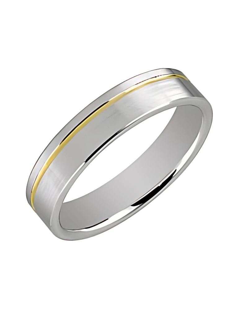 Alliance Homme bicolore
