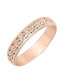 Alliance Femme en Or Rose
