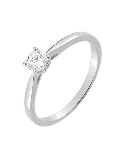 Solitaire or blanc