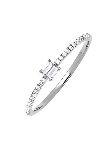 Solitaire Or Blanc