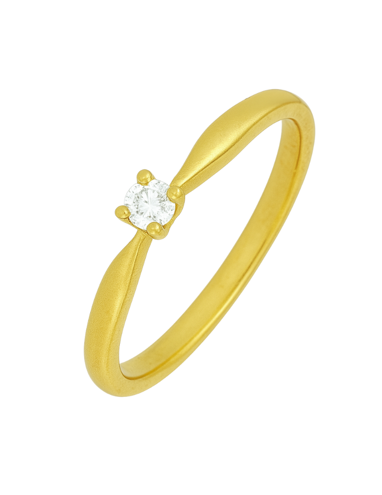 Solitaire   Or Jaune