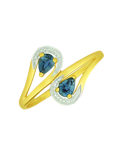 Bague Saphir Or Jaune
