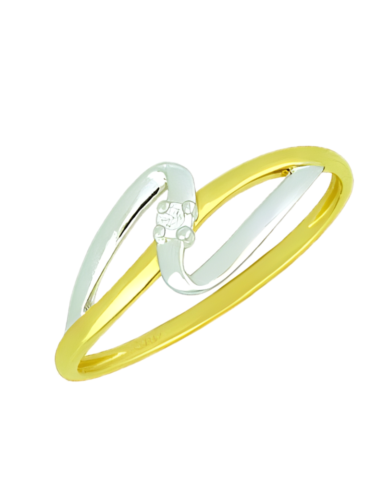 Bague Or Jaune & Diamant