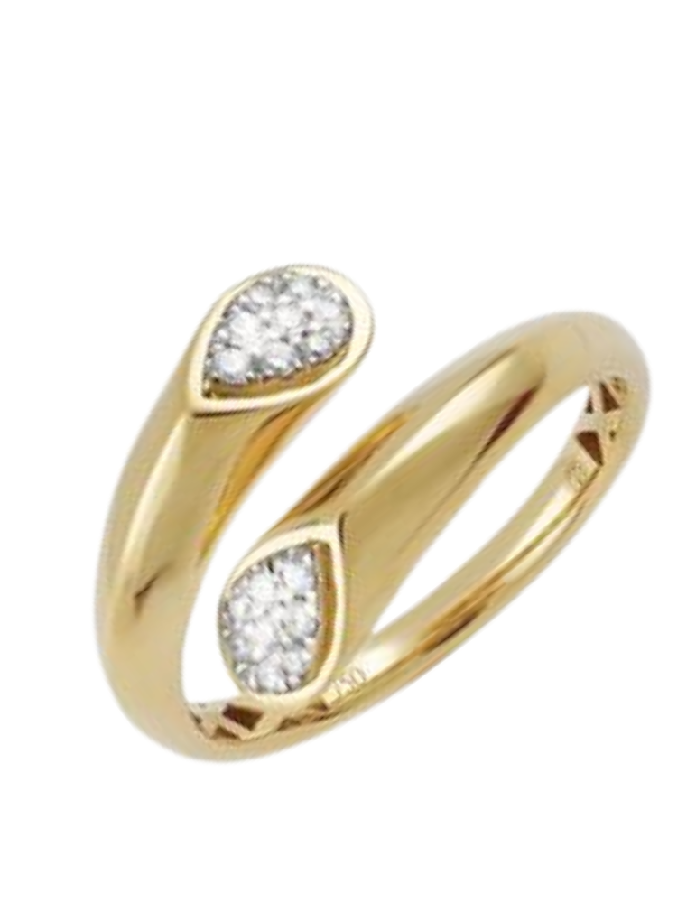 Bague Or Jaune & Diamants