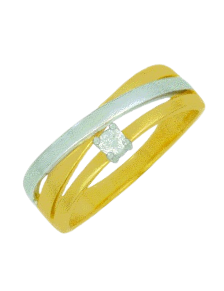 Bague Or Jaune & Diamant