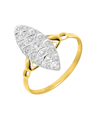 Bague Or Jaune & Diamant