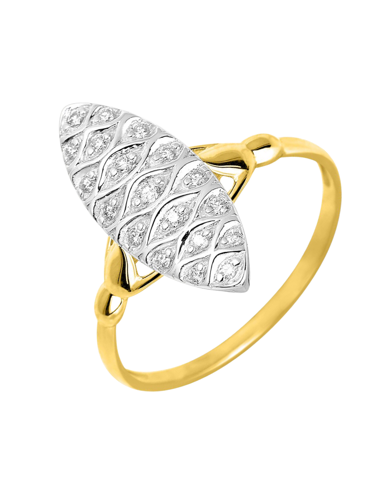 Bague Or Jaune & Diamant