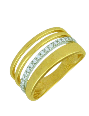 Bague Or Jaune & Diamant
