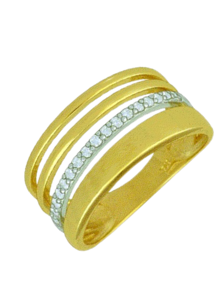 Bague Or Jaune & Diamant