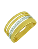 Bague Or Jaune & Diamant