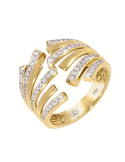 Bague Or Jaune & Diamants