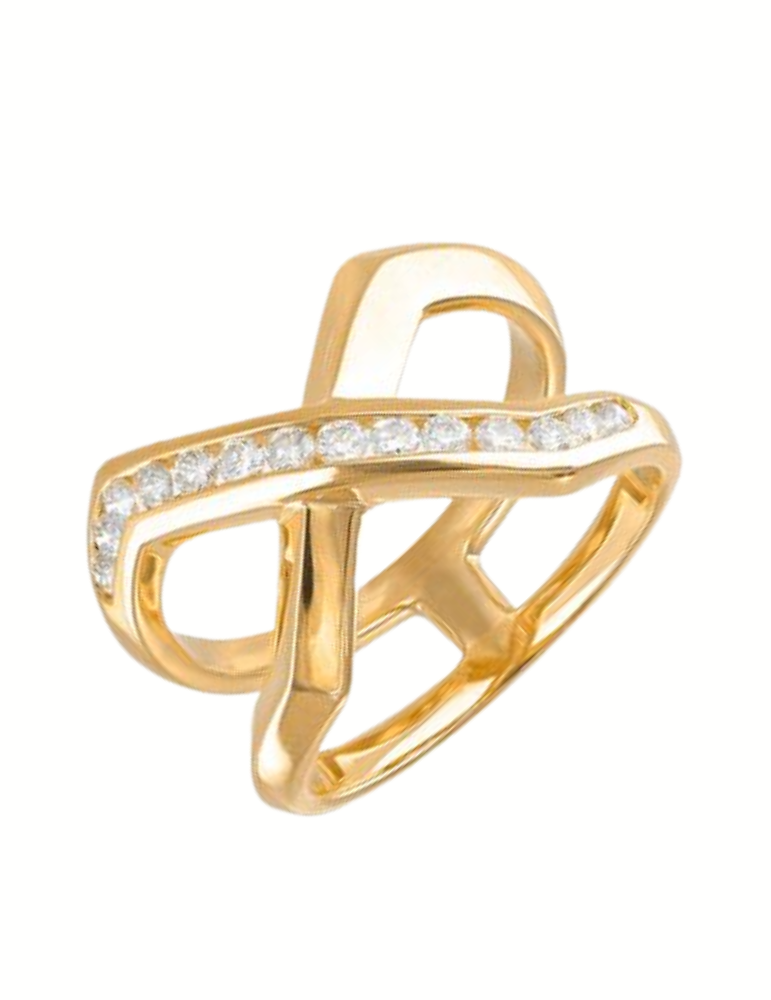 Bague Or Jaune & Diamants