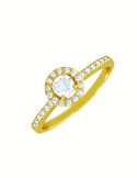 Bague Or Jaune & Diamants