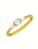 Bague Or Jaune & Diamants