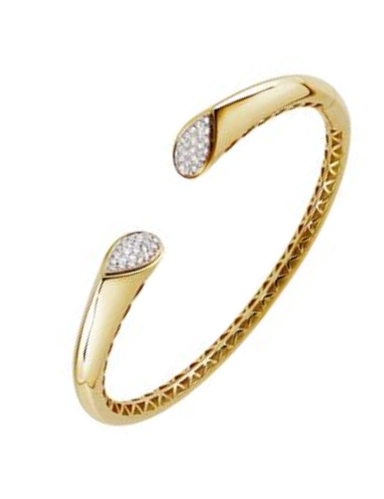 Bracelet Jonc ouvert contrarié