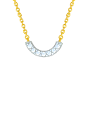 Collier Or Jaune & Diamants