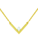 Collier Or Jaune et Diamants