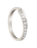 Bague Or Blanc & diamants